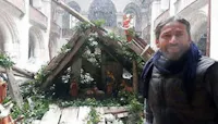 Алеппо: на руїнах храму художник створив Різдвяний вертеп