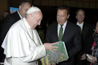Арнольд Шварценеґґер зустрівся з Папою Франциском у Ватикані